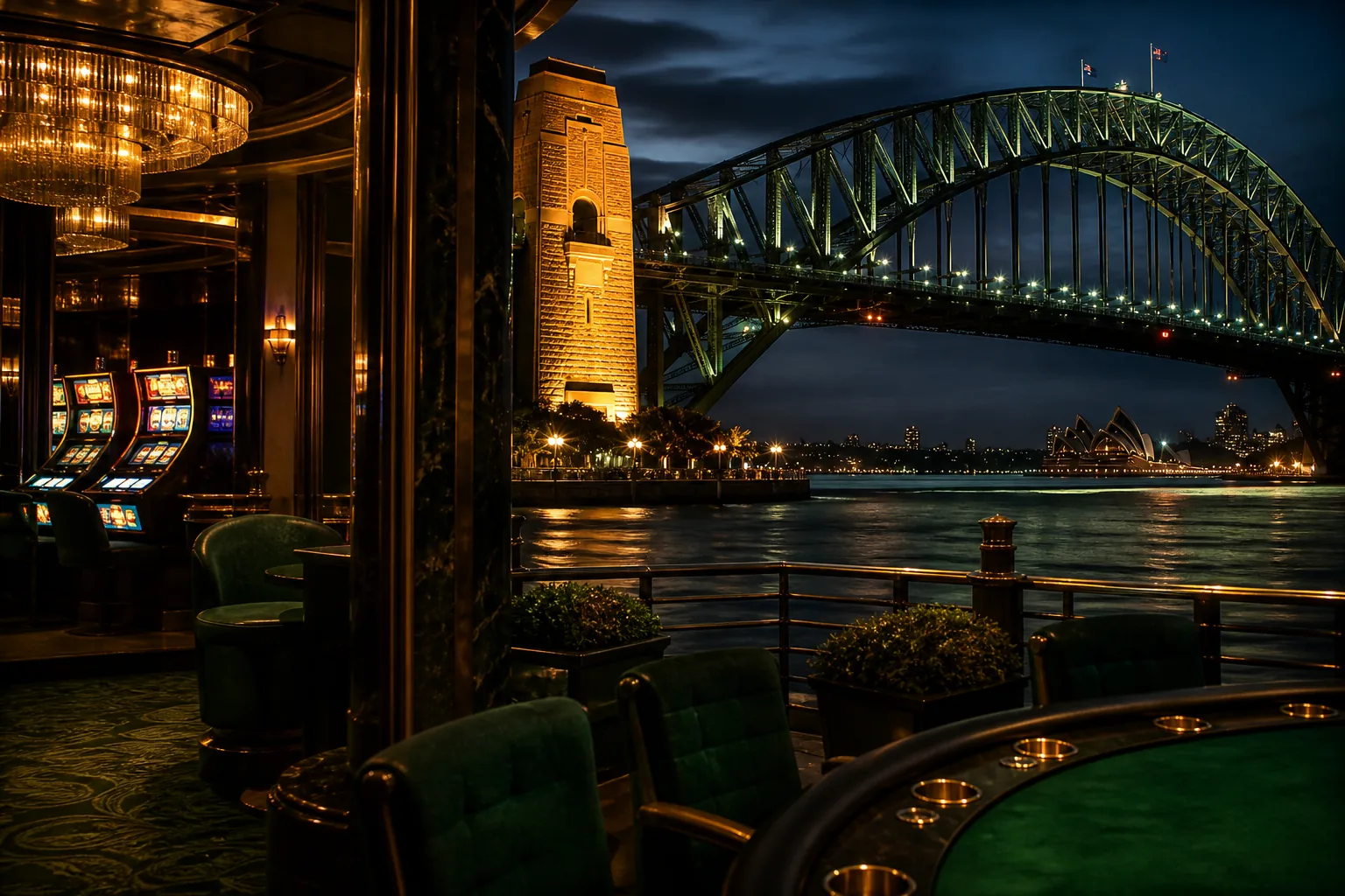 Editorial city guide graphic for Wrest Point Casino readers in Sydney, NSW