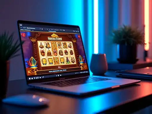 Book of Dead pokie artwork at Wrest Point Casino